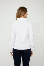 Camisa DOLCEZZA MONTREAL blanca con estampado