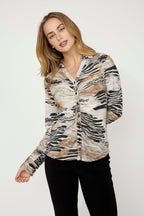 Blusa DOLCEZA MONTREAL animal print