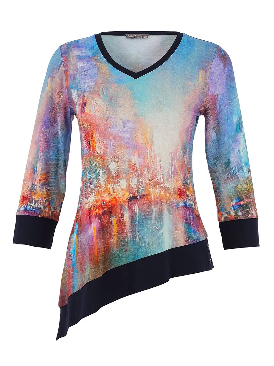 Camiseta DOLCEZZA MONTREAL asimétrica