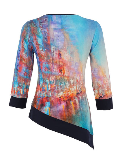 Camiseta DOLCEZZA MONTREAL asimétrica