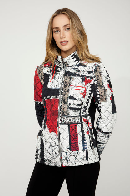 Chaqueta DOLCEZZA MONTREAL acolchada estampada