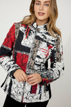 Chaqueta DOLCEZZA MONTREAL acolchada estampada