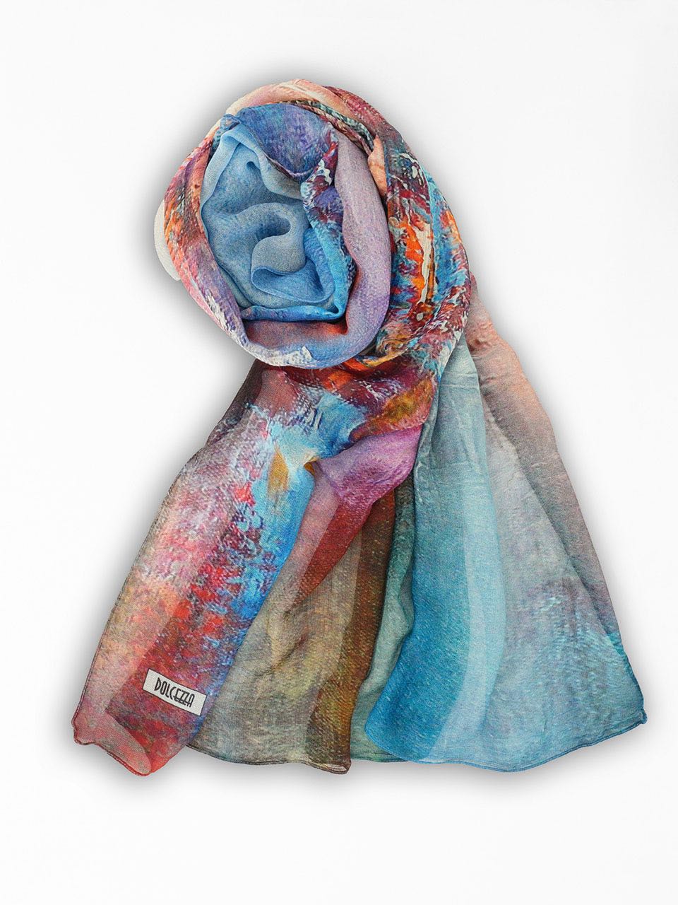 Pañuelo DOLCEZZA MONTREAL estampado azul