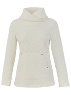 Jersey DOLCEZZA MONTREAL blanco en punto acolchado