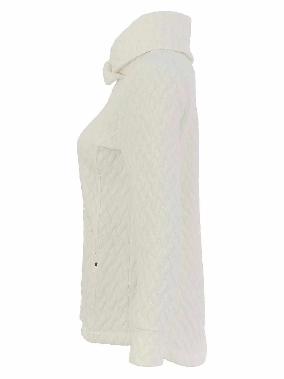 Jersey DOLCEZZA MONTREAL blanco en punto acolchado