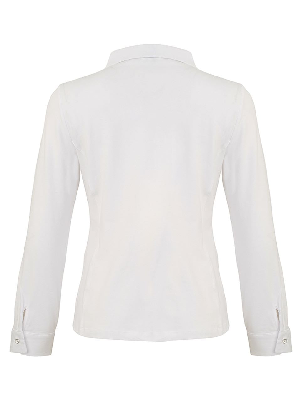 Camisa DOLCEZZA MONTREAL blanca adornada