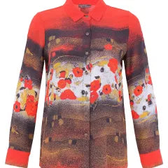 Camisa DOLCEZZA MONTREAL estampado floral abstracto