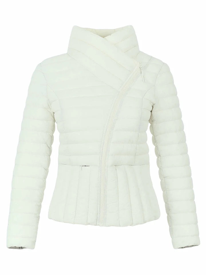 Chaqueta DOLCEZZA MONTREAL acolchada con cremallera asimétrica