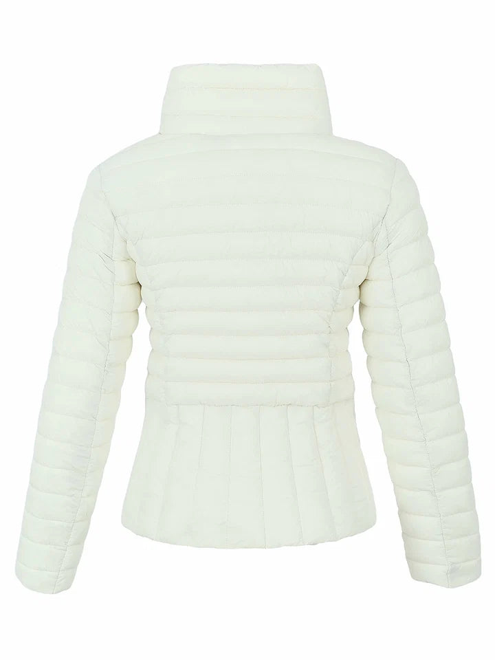 Chaqueta DOLCEZZA MONTREAL acolchada con cremallera asimétrica