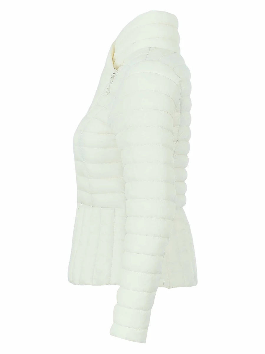 Chaqueta DOLCEZZA MONTREAL acolchada con cremallera asimétrica