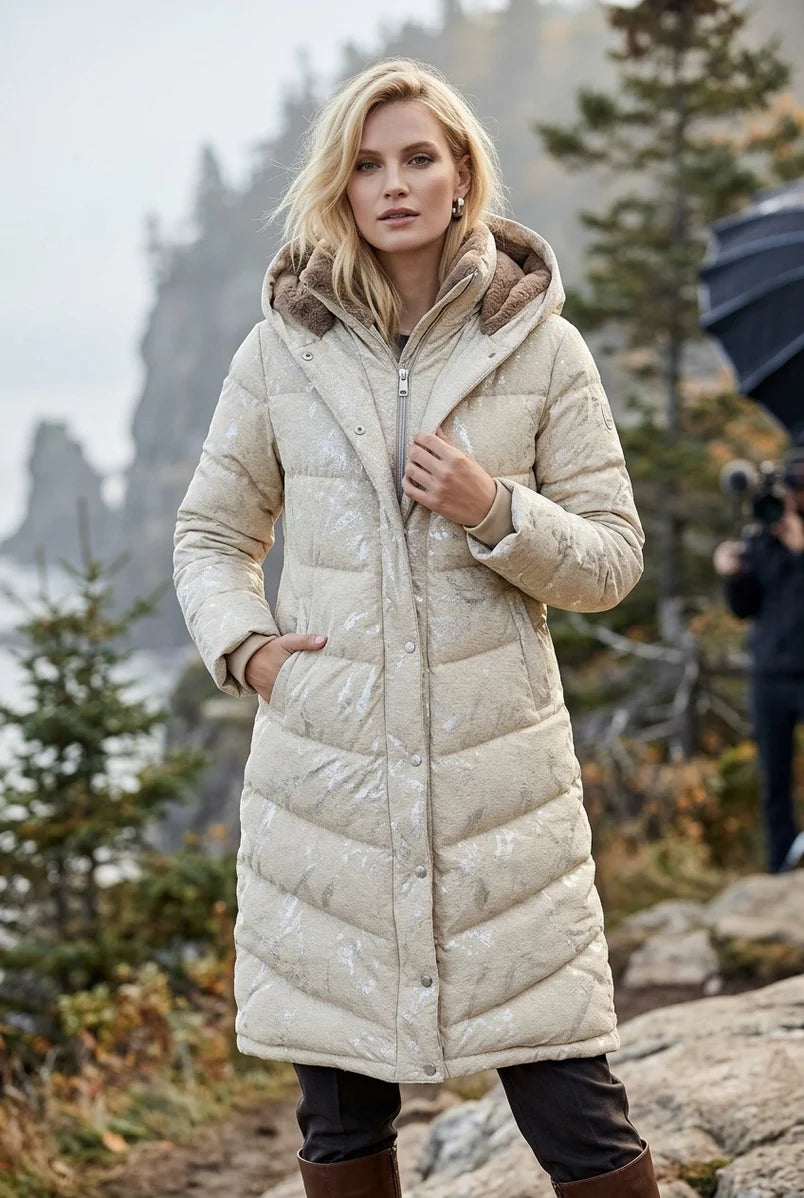 Parka DOLCEZZA MONTREAL largo acolchado