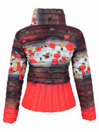 Chaqueta DOLCEZZA MONTREAL acolchada estampado abstracto floral