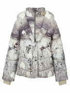 Chaquetón DOLCEZZA MONTREAL acolchado con estampado floral