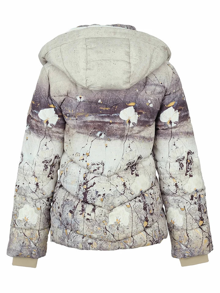 Chaquetón DOLCEZZA MONTREAL acolchado con estampado floral