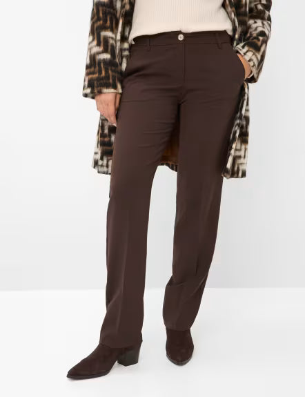 Pantalón BRAX FEEL GOOD chino color marrón chocolate