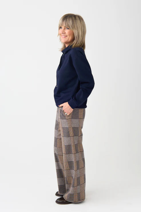 Pantalón BRAX FEEL GOOD de cuadros