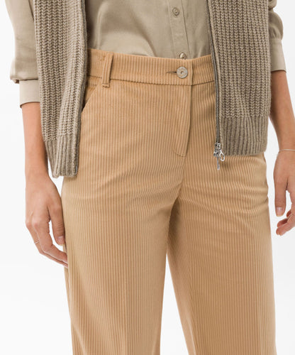 Pantalón BRAX FEEL GOOD de pana color camel