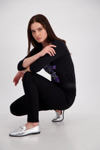 Pantalón MONARI de punto con pliegues