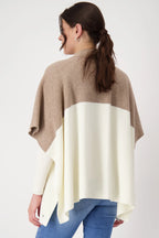 Capa MONARI de punto bicolor