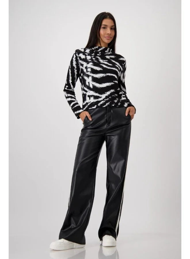 Jersey MONARI estampado animal print