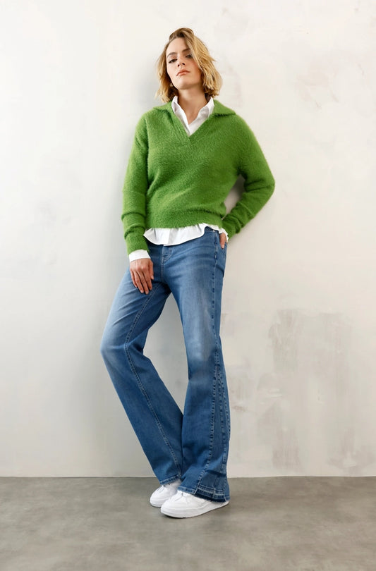 Pantalón MONARI vaquero pata ancha