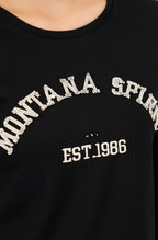 Sudadera MONARI con aplicaciones de pedrería