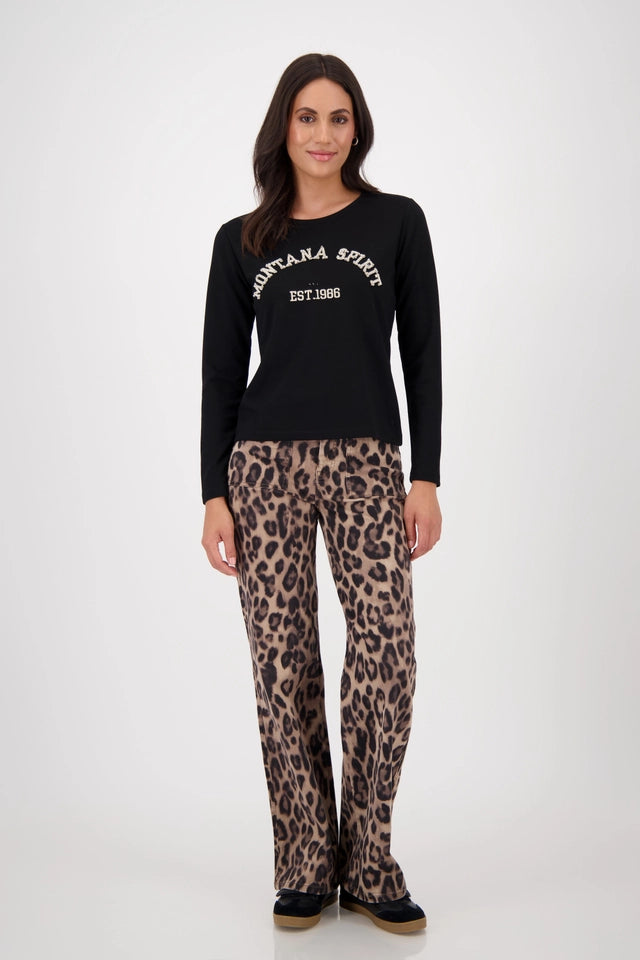 Sudadera MONARI con aplicaciones de pedrería