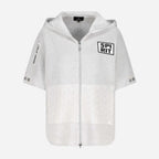 Capa MONARI gris con capucha