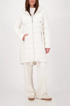 Parka MONARI acolchado en blanco neutro