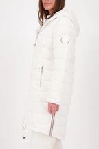 Parka MONARI acolchado en blanco neutro