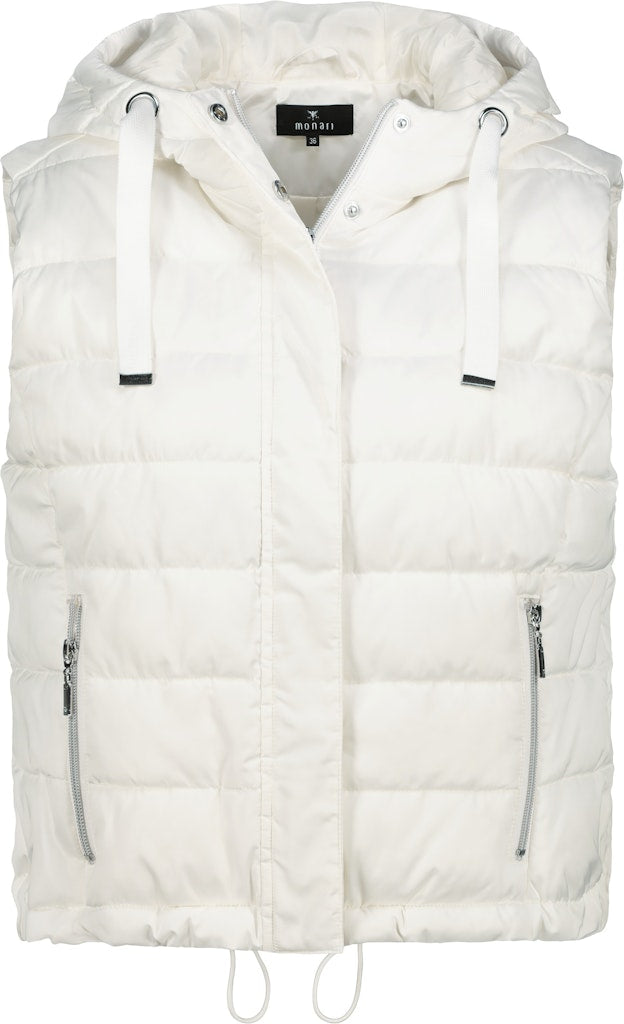 Chaleco MONARI acolchado con capucha
