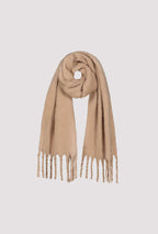 Bufanda MONARI color trufa esponjosa