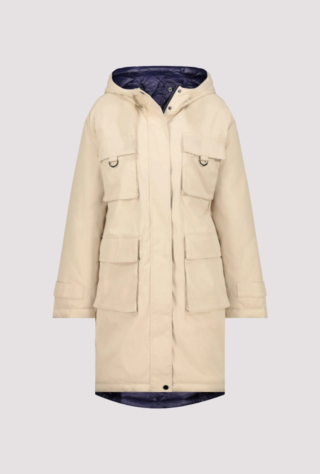 Abrigo MONARI reversible dos en uno