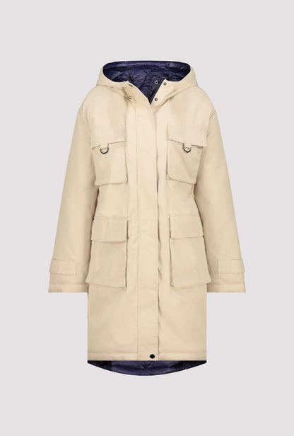 Abrigo MONARI reversible dos en uno