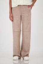 Pantalón MONARI acabado ante beige