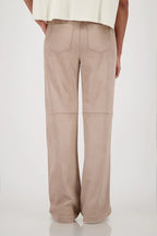 Pantalón MONARI acabado ante beige