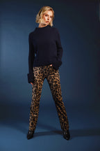 Pantalón MONARI estampado de leopardo