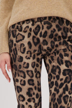 Pantalón MONARI estampado de leopardo