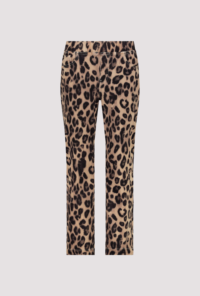 Pantalón MONARI estampado de leopardo