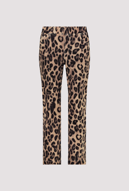 Pantalón MONARI estampado de leopardo
