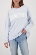 Sudadera MONARI logo NEW YORK