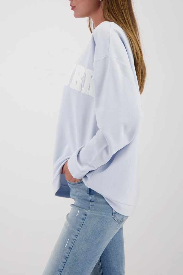 Sudadera MONARI logo NEW YORK