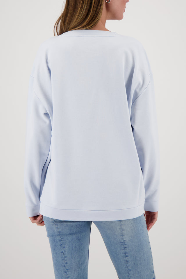 Sudadera MONARI logo NEW YORK