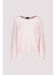 Jersey MONARI de punto color rosa emplovado