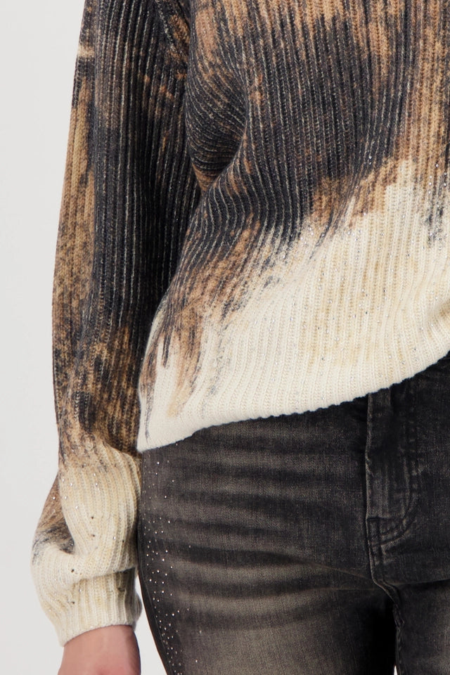 Jersey MONARI estampado en degradé