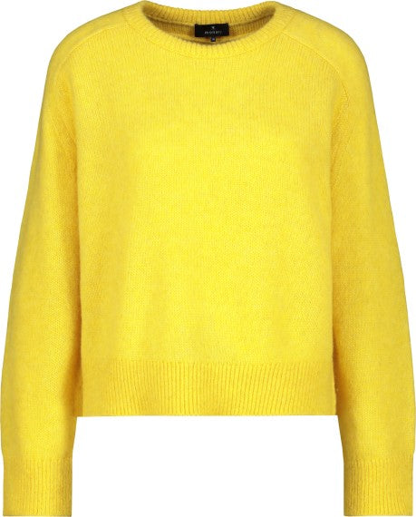 Jersey MONARI de punto suave color acacia
