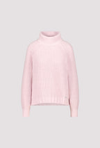 Jersey MONARI cuello alto color rosa