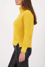 Jersey MONARI de punto color acacia