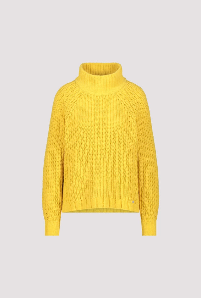 Jersey MONARI de punto color acacia