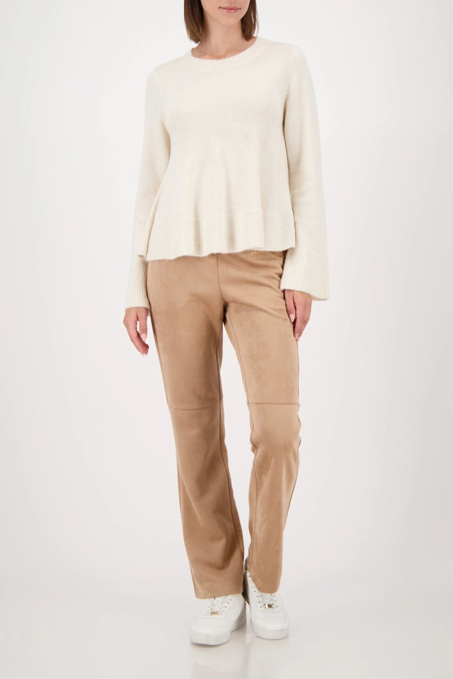 Jersey MONARI de punto acampanado